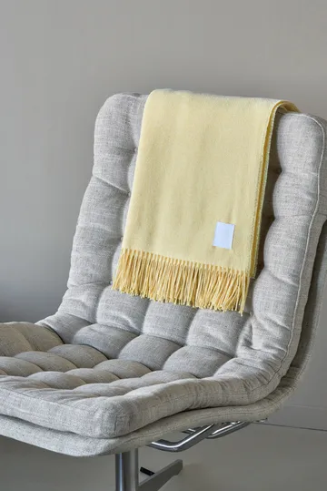 Pled bawełniany Loom 125×170 cm - Śmietankowy - Scandi Living