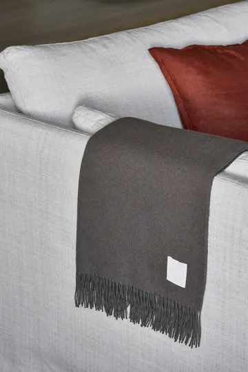 Pled bawełniany Loom 125×170 cm - Taupe - Scandi Living