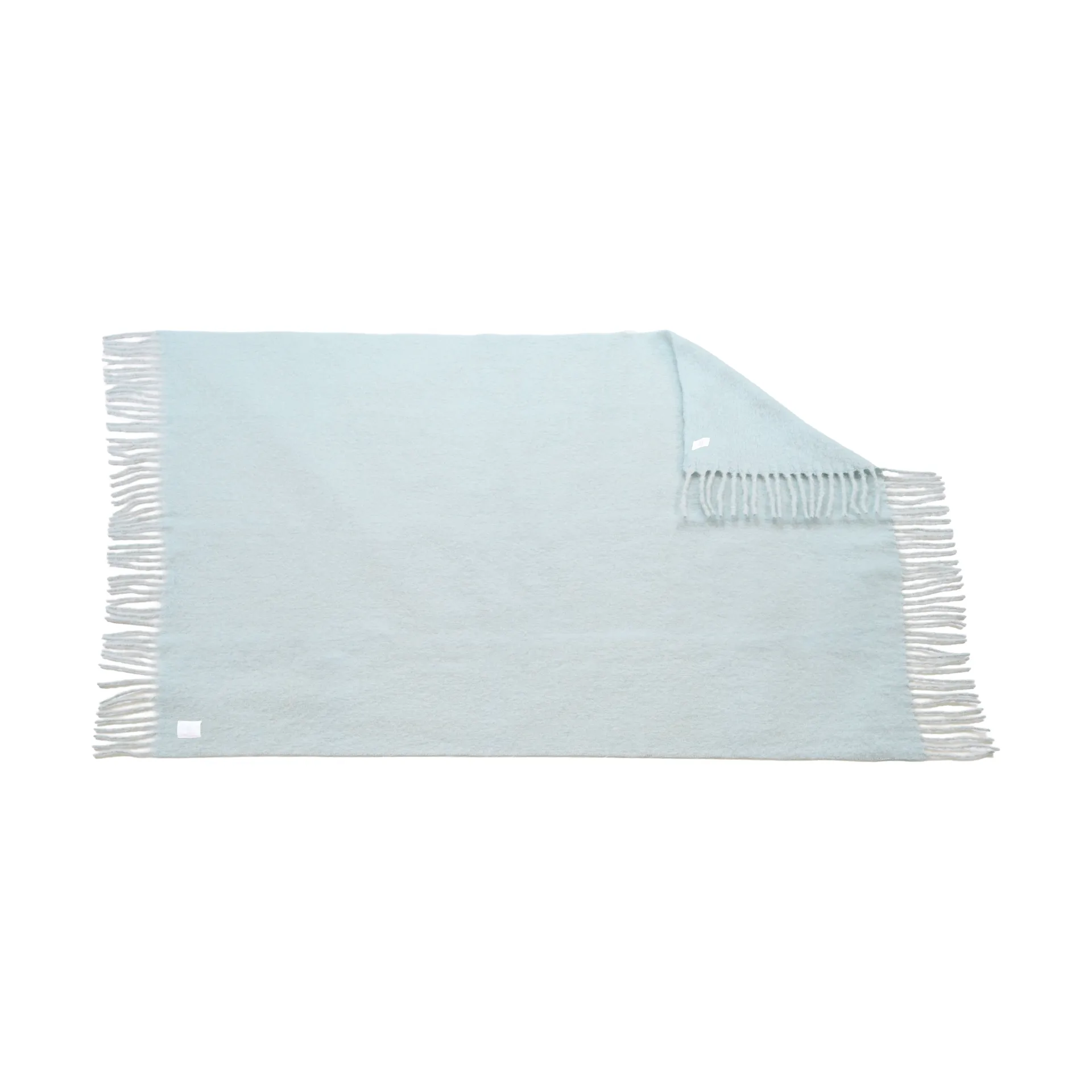 Pled Dune mohair 130x170 cm, Ice blue Scandi Living