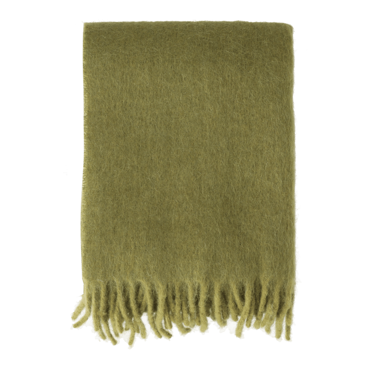 Pled Dune mohair 130x170 cm - Olive - Scandi Living