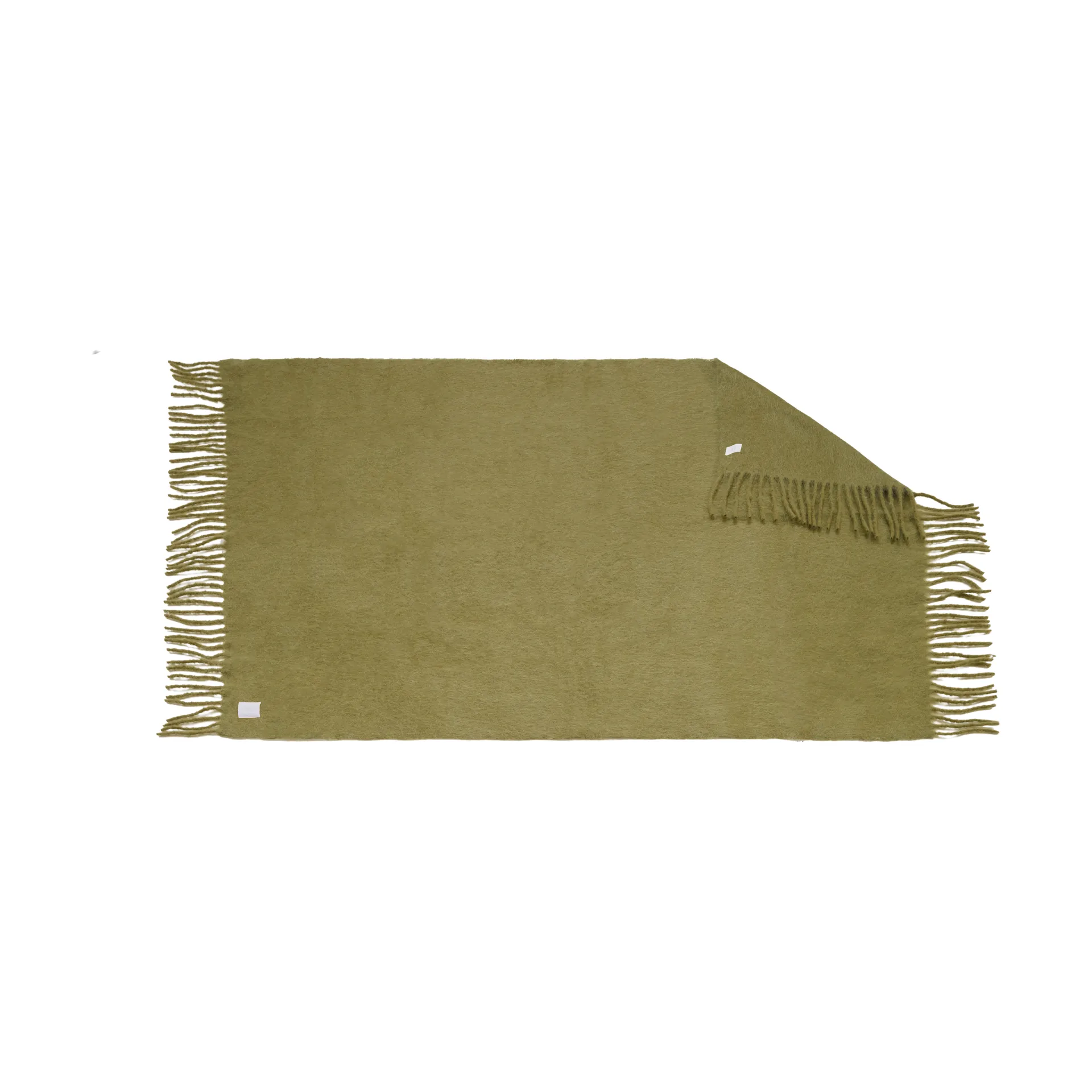 Pled Dune mohair 130x170 cm, Olive Scandi Living