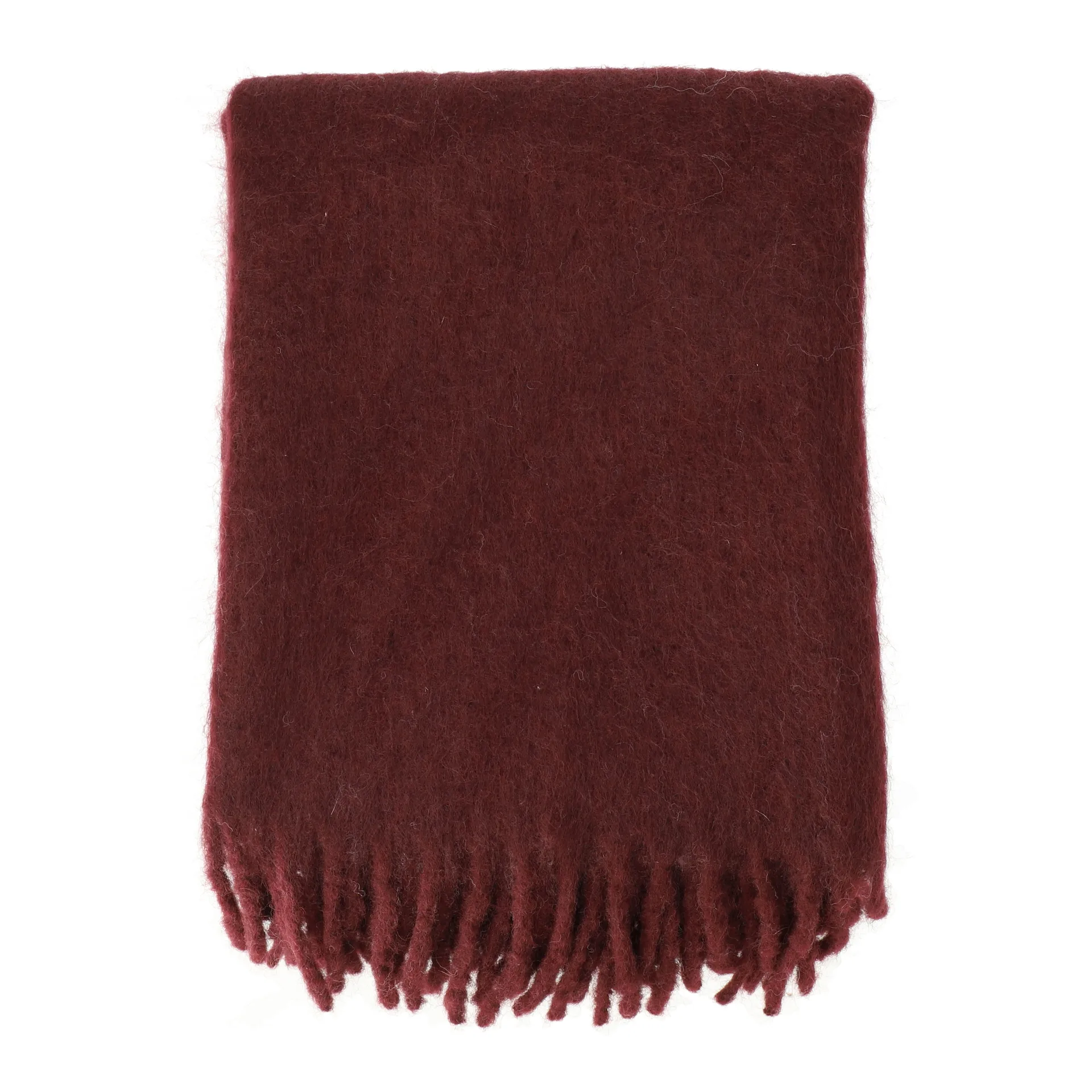 Pled Dune mohair 130x170 cm, Plum Scandi Living