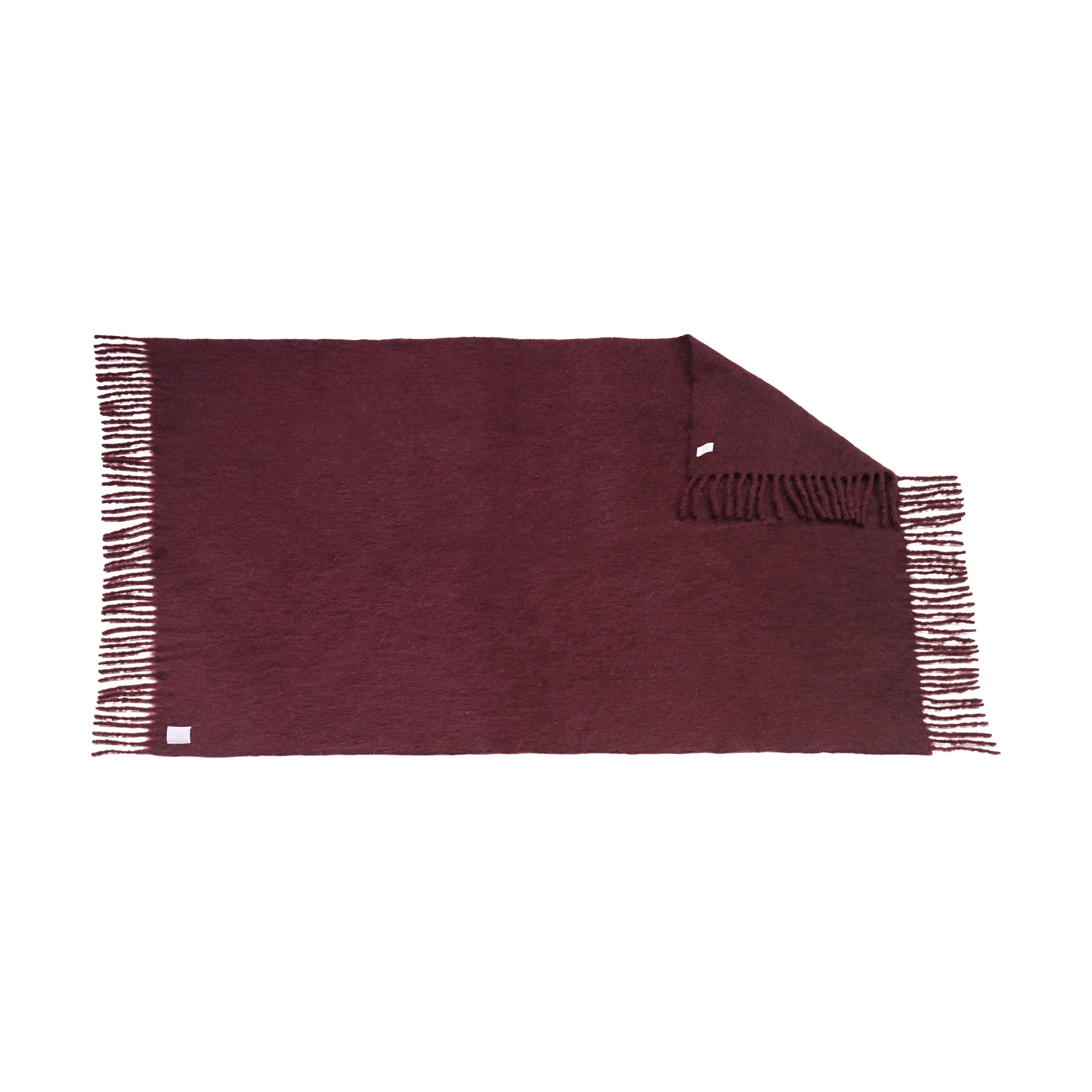 Pled Dune mohair 130x170 cm, Plum Scandi Living