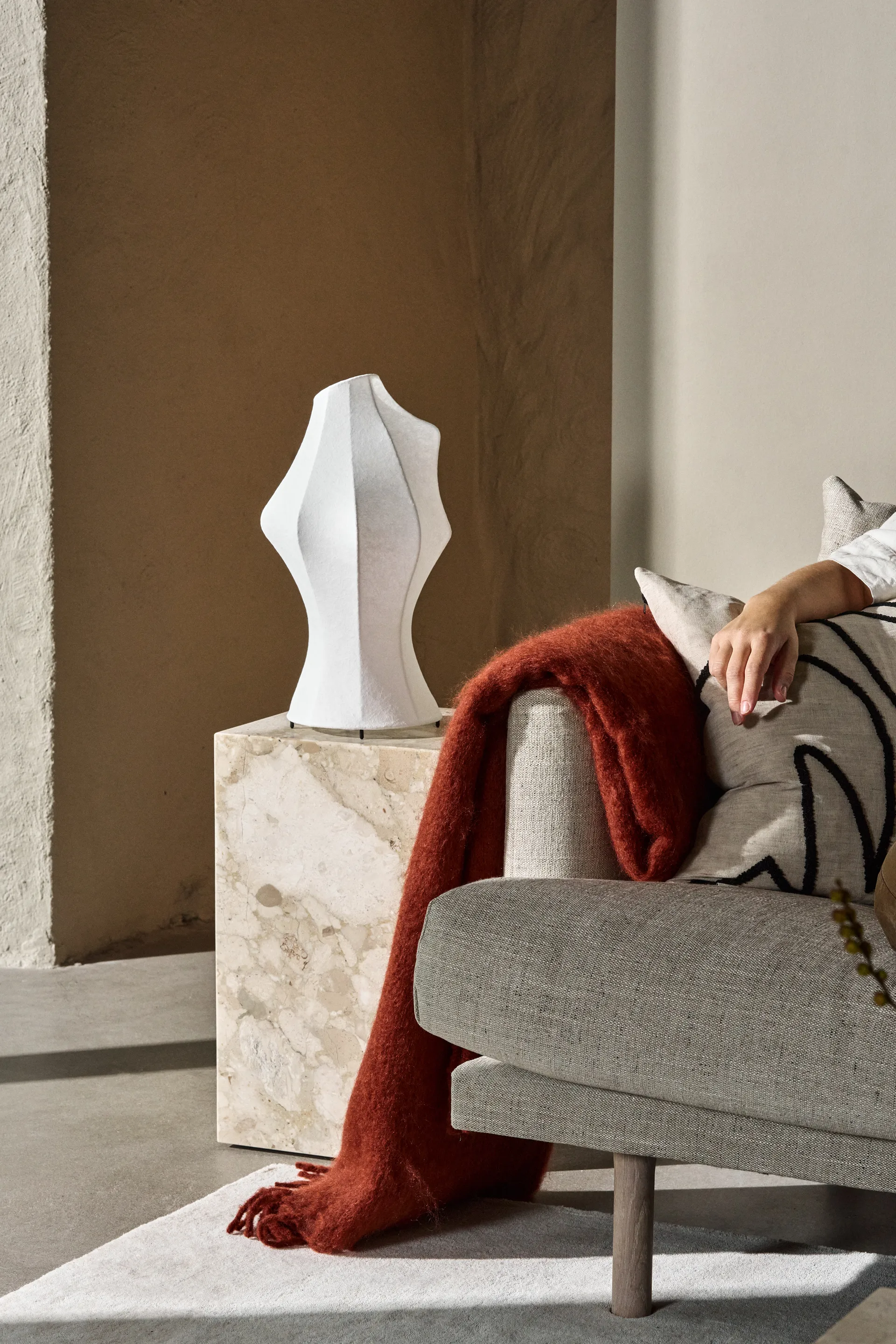 Pled Dune mohair 130x170 cm, Sienna Scandi Living