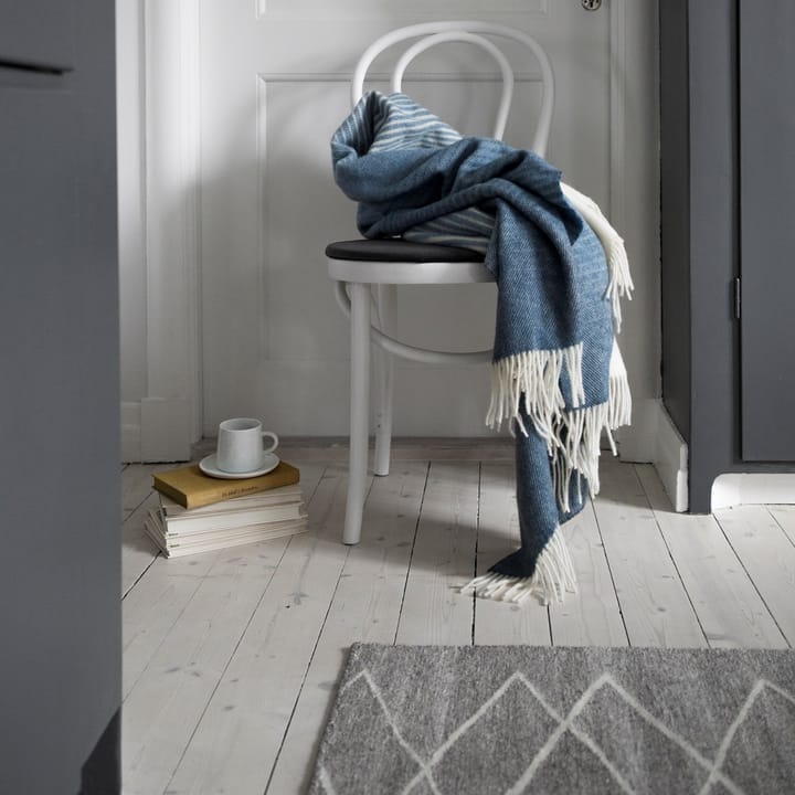 Pled wełniany Mist, Pale blue Scandi Living