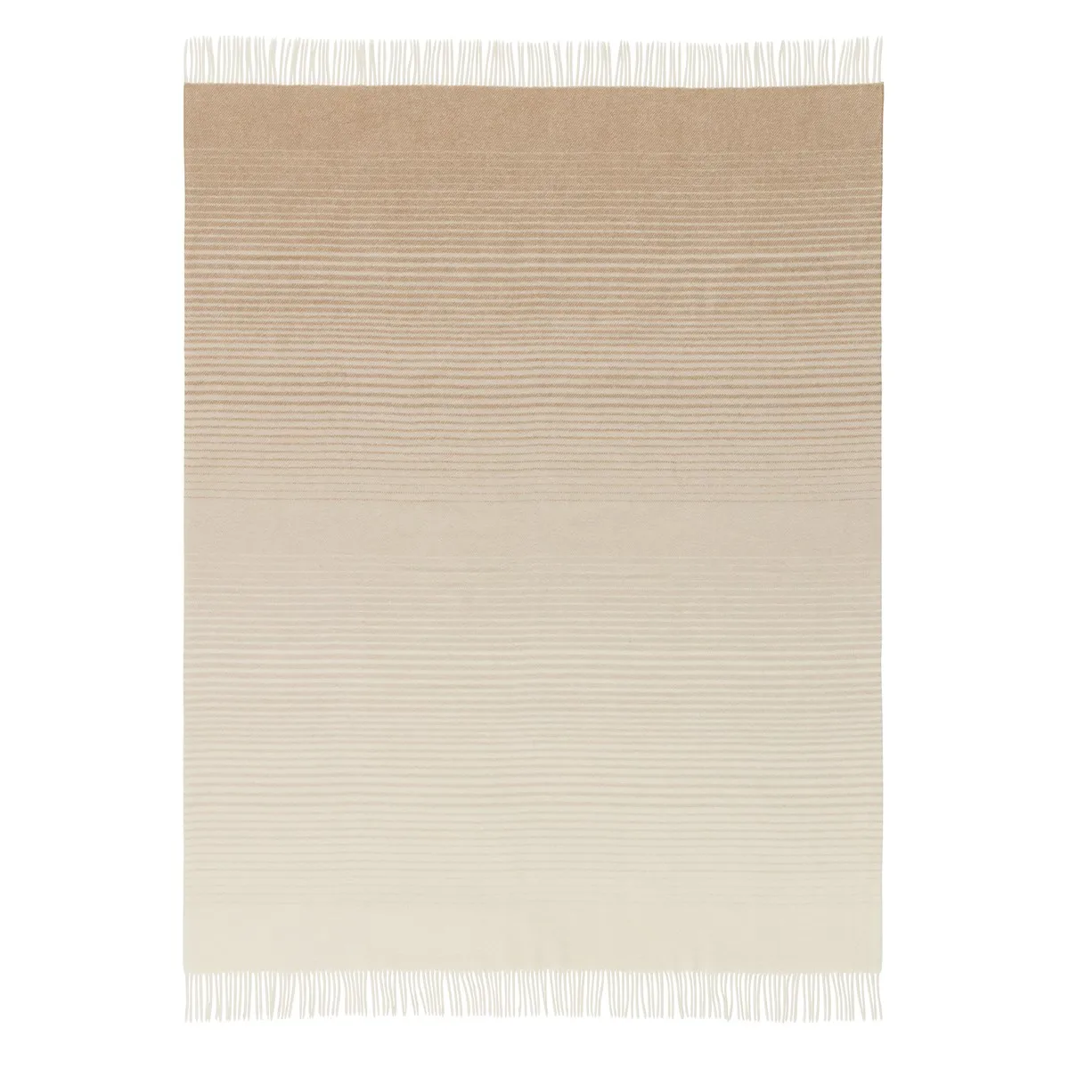 Pled wełniany Mist, Piaskowy Scandi Living