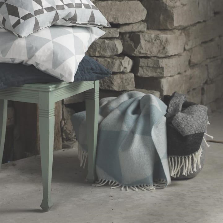 Pled wełniany Rime, Charcoal Scandi Living