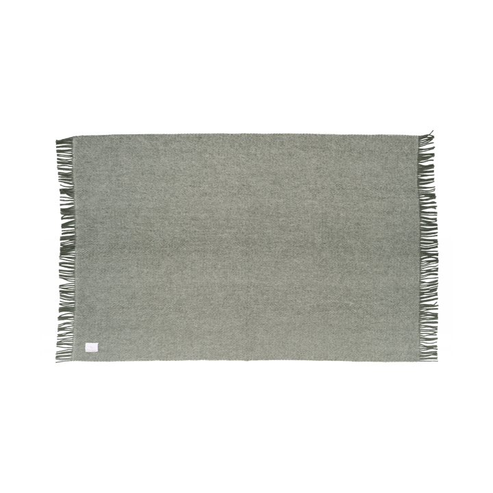 Pled wełniany Sandstone 130x180 cm, Khaki zielony Scandi Living