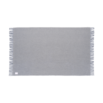 Pled wełniany Sandstone 130x180 cm - Melange błękit gołębi - Scandi Living