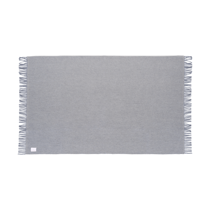 Pled wełniany Sandstone 130x180 cm, Melange błękit gołębi Scandi Living