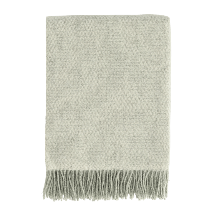Pled wełniany Sandstone 130x180 cm - Szałwia Melange - Scandi Living