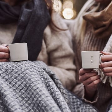 Pled wełniany Wicker - Grey - Scandi Living