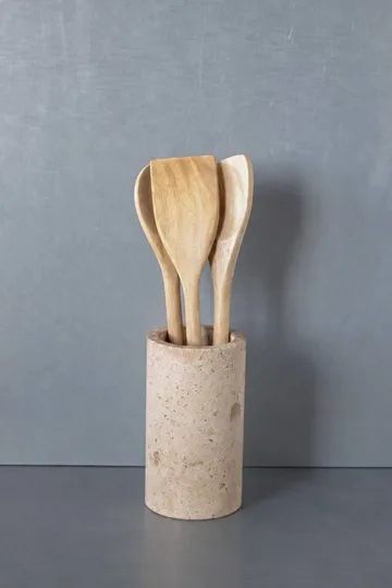 Pojemnik na przybory kuchenne Ridge - Ø9,6x17 cm - Scandi Living