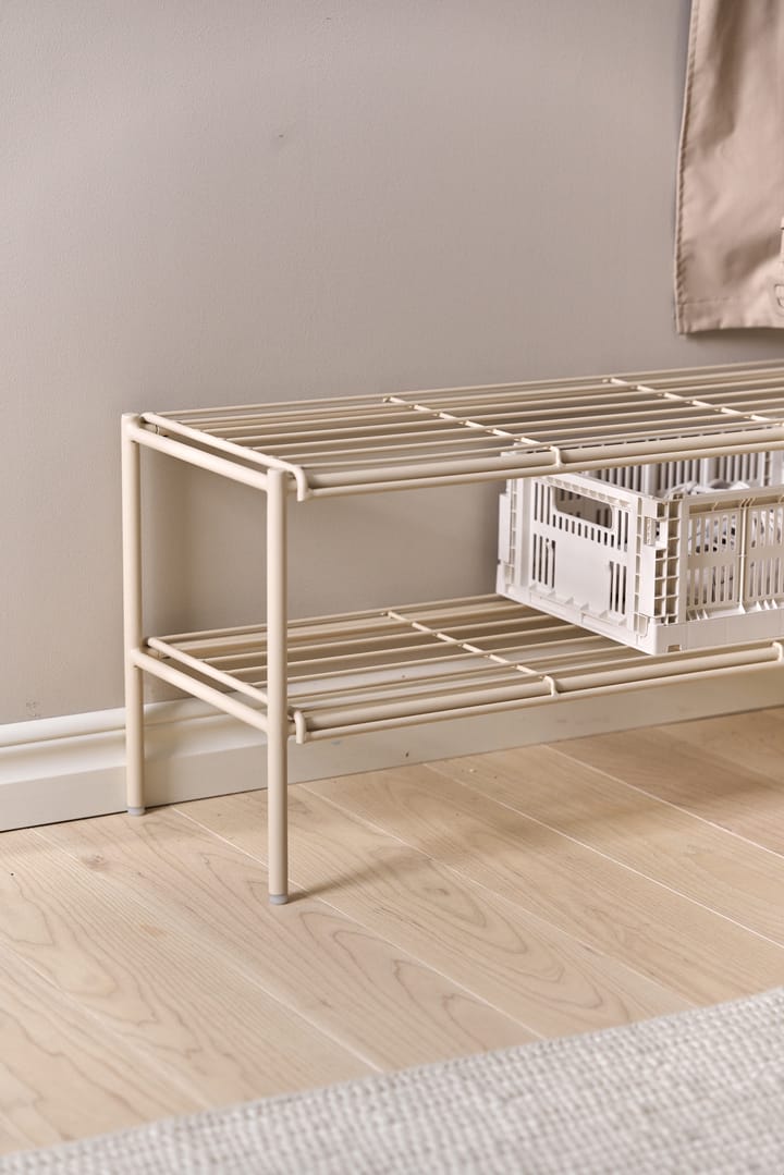 Półka na buty Nod 80x30x37 cm, Beige Scandi Living