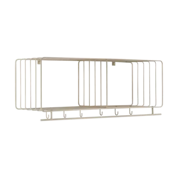 Półka na kapelusze Nod 90 cm - Beige - Scandi Living