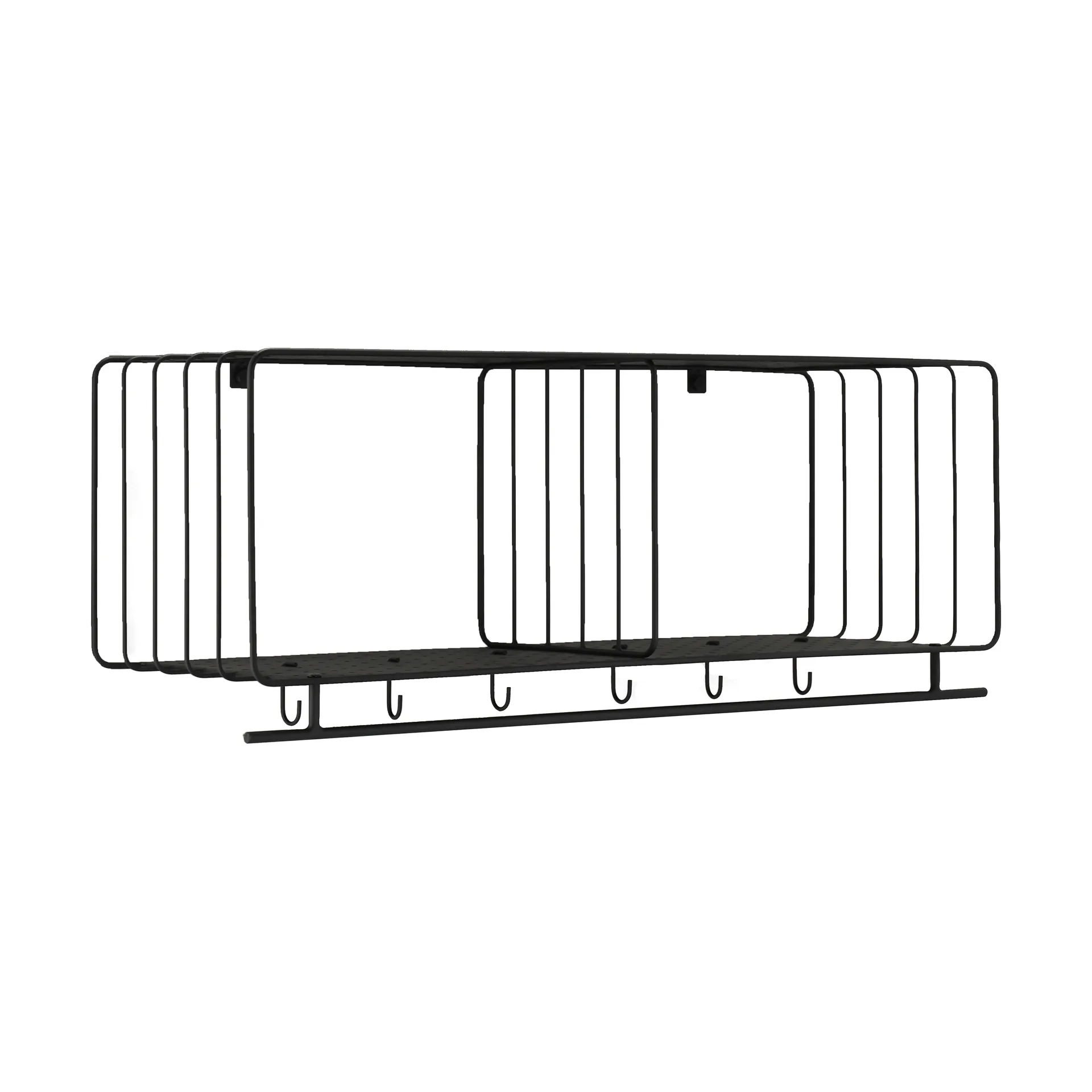 Półka na kapelusze Nod 90 cm, Black Scandi Living