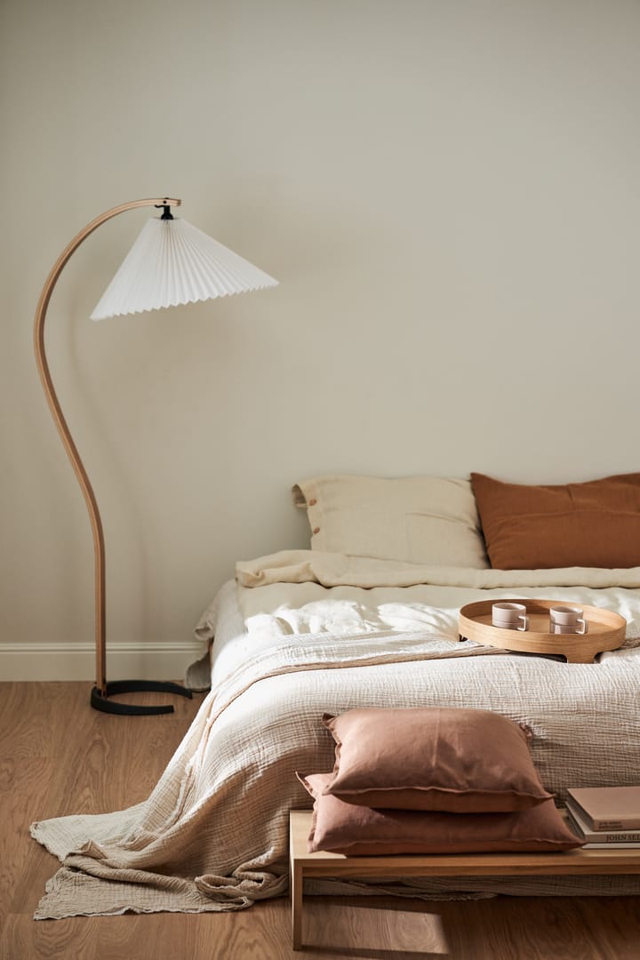 Poszewka na poduszkę Calm, len 50x50 cm, Almond Brown Scandi Living