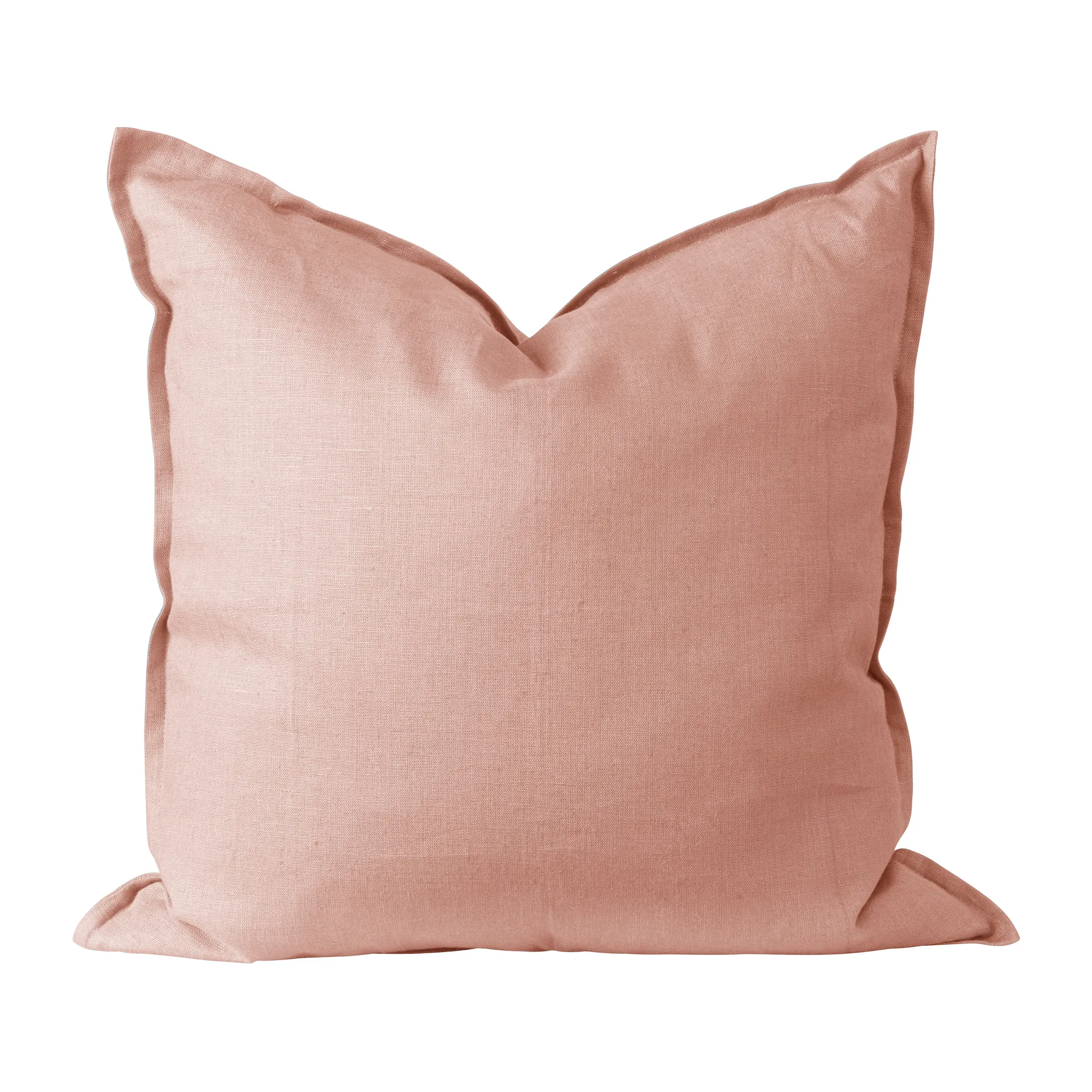 Poszewka na poduszkę Calm, len 50x50 cm, Dusty Rose Scandi Living
