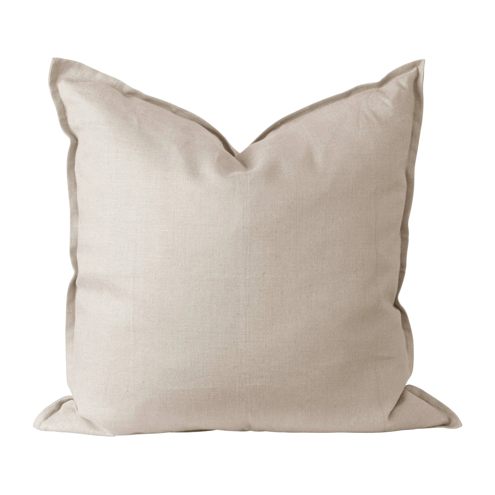 Poszewka na poduszkę Calm, len 50x50 cm, Greige Scandi Living