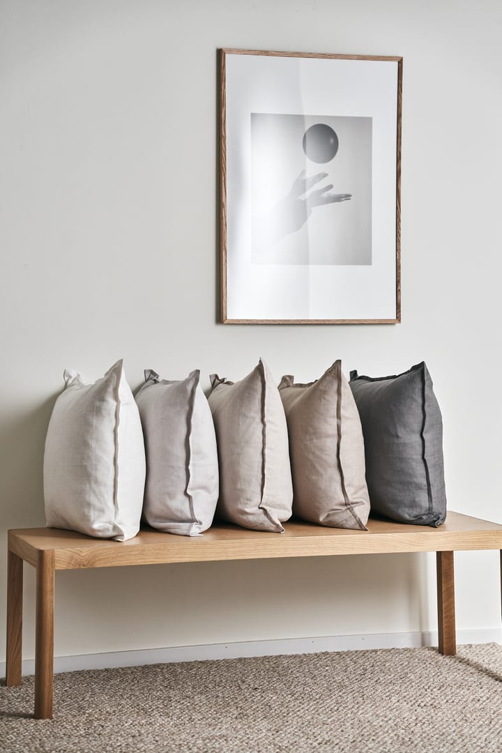 Poszewka na poduszkę Calm, len 50x50 cm, Icy Grey Scandi Living
