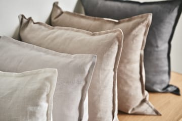 Poszewka na poduszkę Calm, len 50x50 cm - Icy Grey - Scandi Living