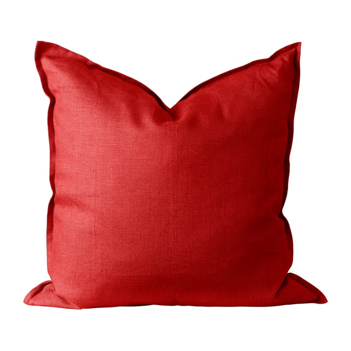 Poszewka na poduszkę Calm, len 50x50 cm - Red - Scandi Living