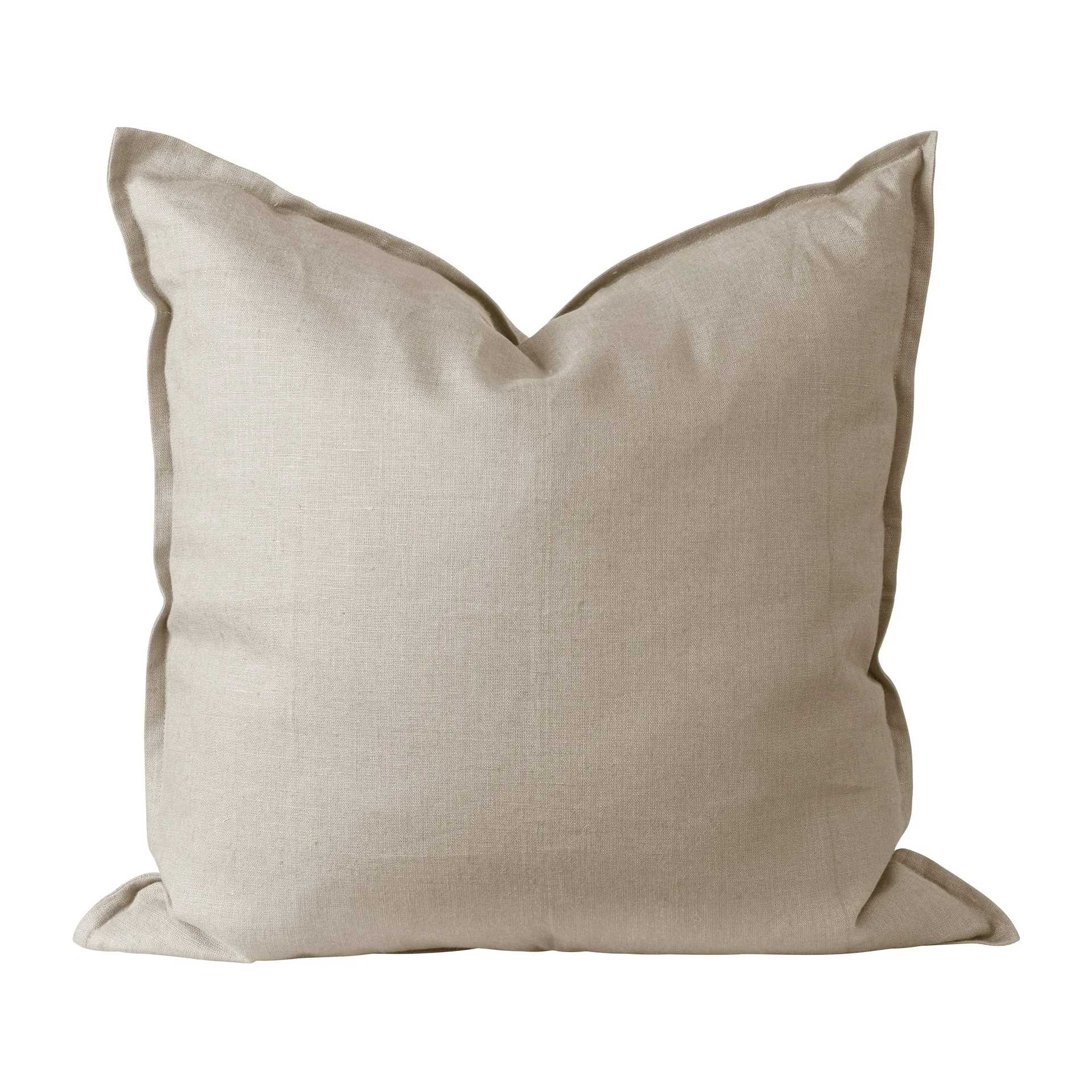 Poszewka na poduszkę Calm, len 50x50 cm, Sand Scandi Living