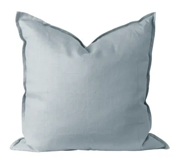 Poszewka na poduszkę Calm, len 50x50 cm - Sky Blue - Scandi Living