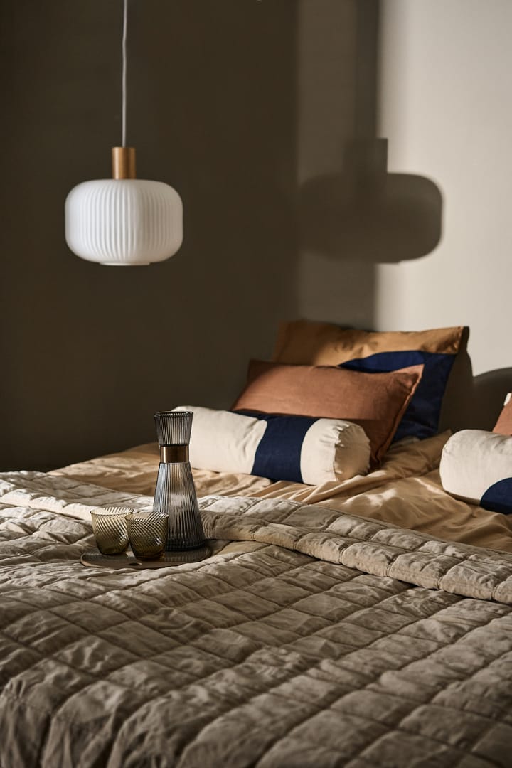 Poszewka na poduszkę lniana Calm 40x60 cm, Almond Brown Scandi Living