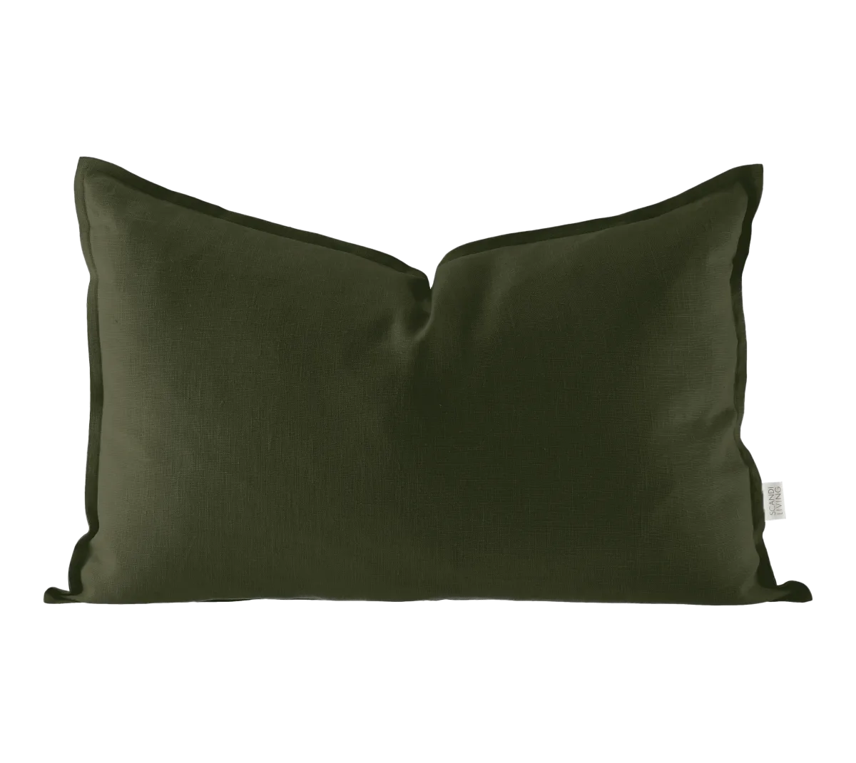 Poszewka na poduszkę lniana Calm 40x60 cm, Forest Green Scandi Living