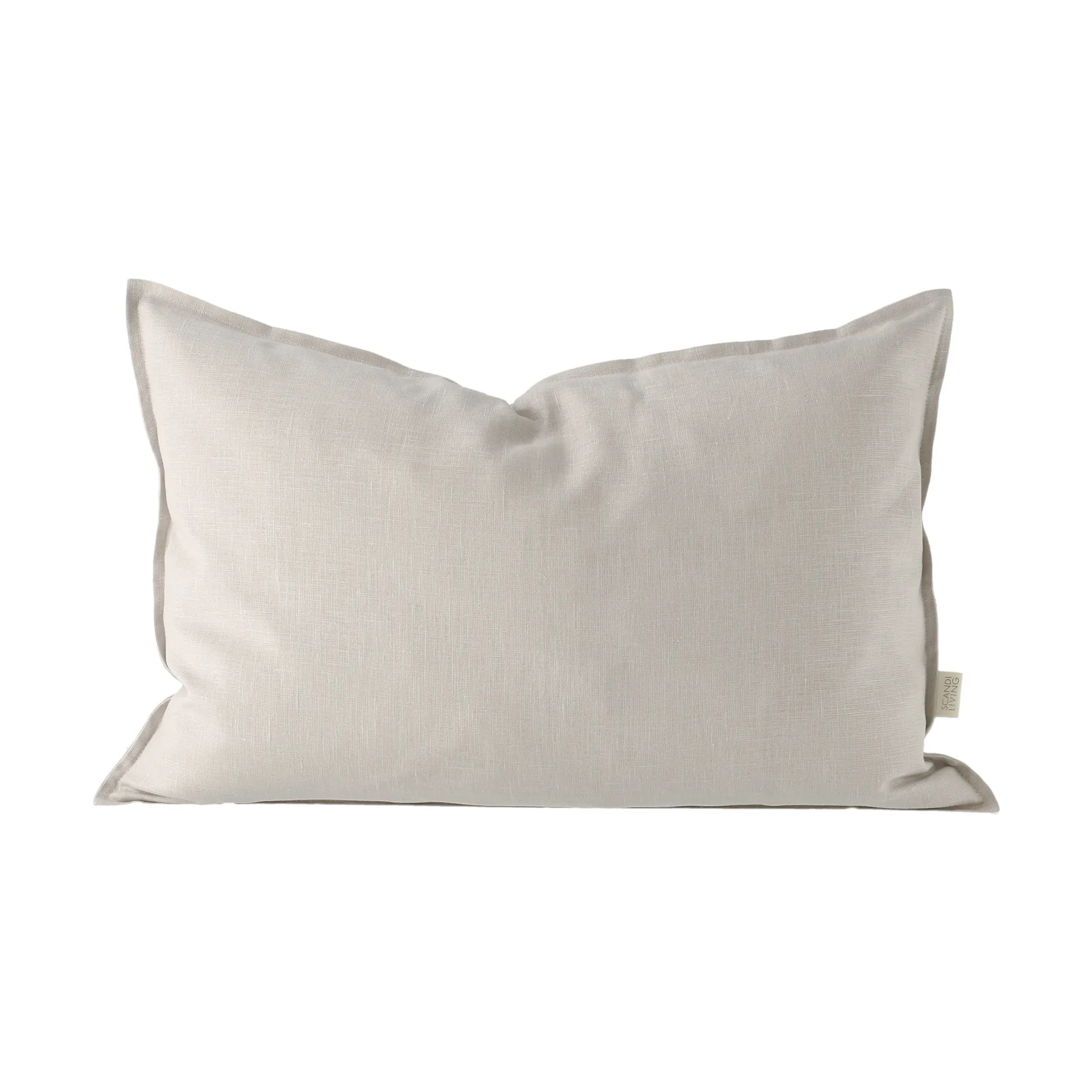 Poszewka na poduszkę lniana Calm 40x60 cm, Greige Scandi Living