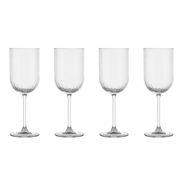 Pristine kieliszki do czerwonego wina 410 ml, 4‑pak - Jasny - Scandi Living