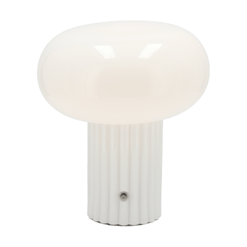 Przenośna lampa stołowa Haven 22 cm - Biała - Scandi Living