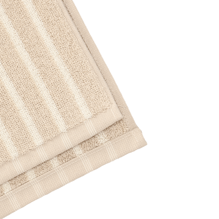 Ręcznik Drift 30x50 cm, Beżowo-biały Scandi Living