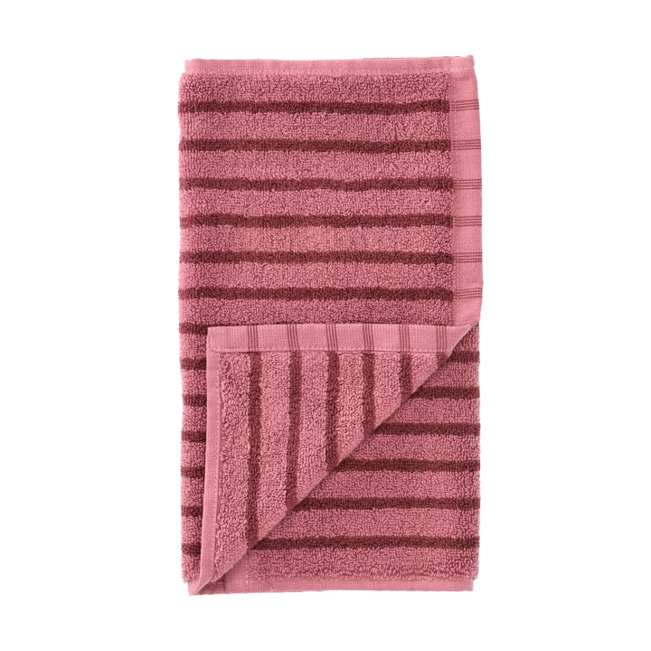 Ręcznik Drift 30x50 cm - Różowo-czerwony - Scandi Living