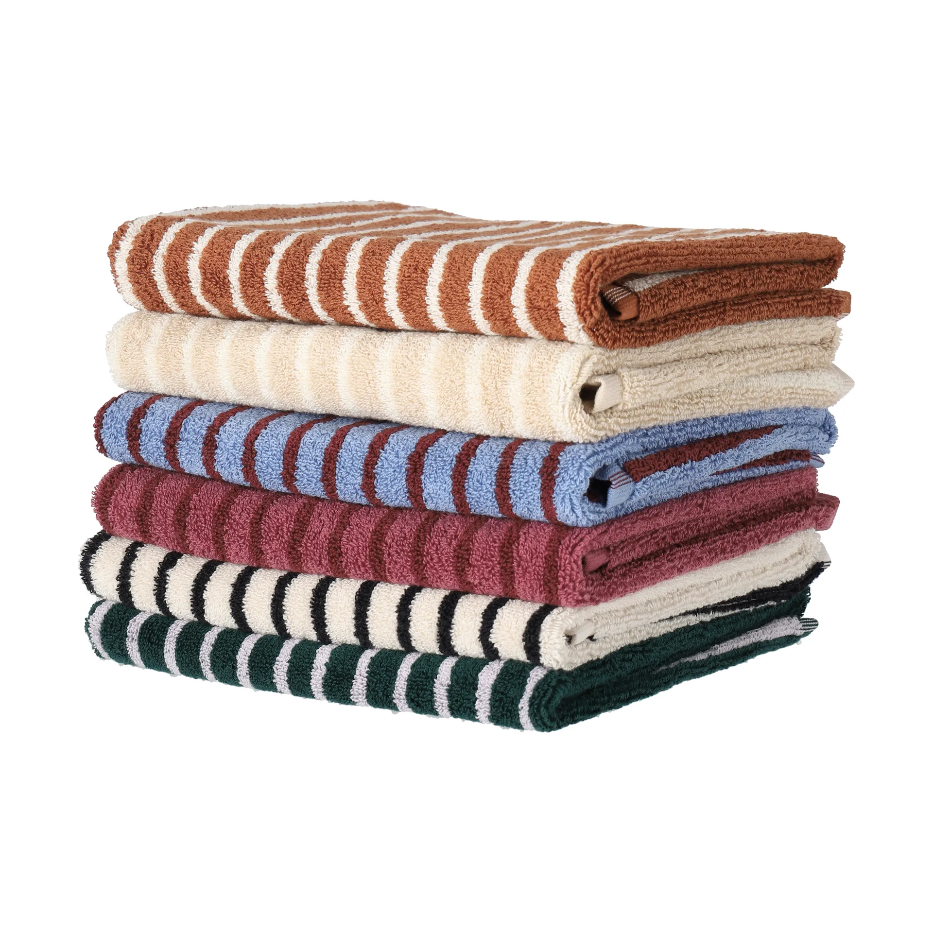 Ręcznik Drift 50x70 cm, Biało-czarny Scandi Living