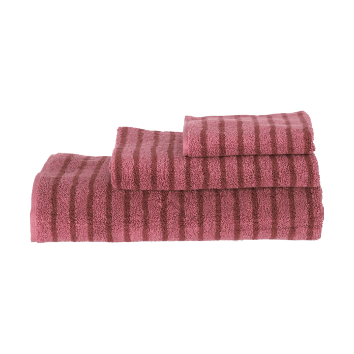 Ręcznik Drift 50x70 cm, Różowo-czerwony Scandi Living