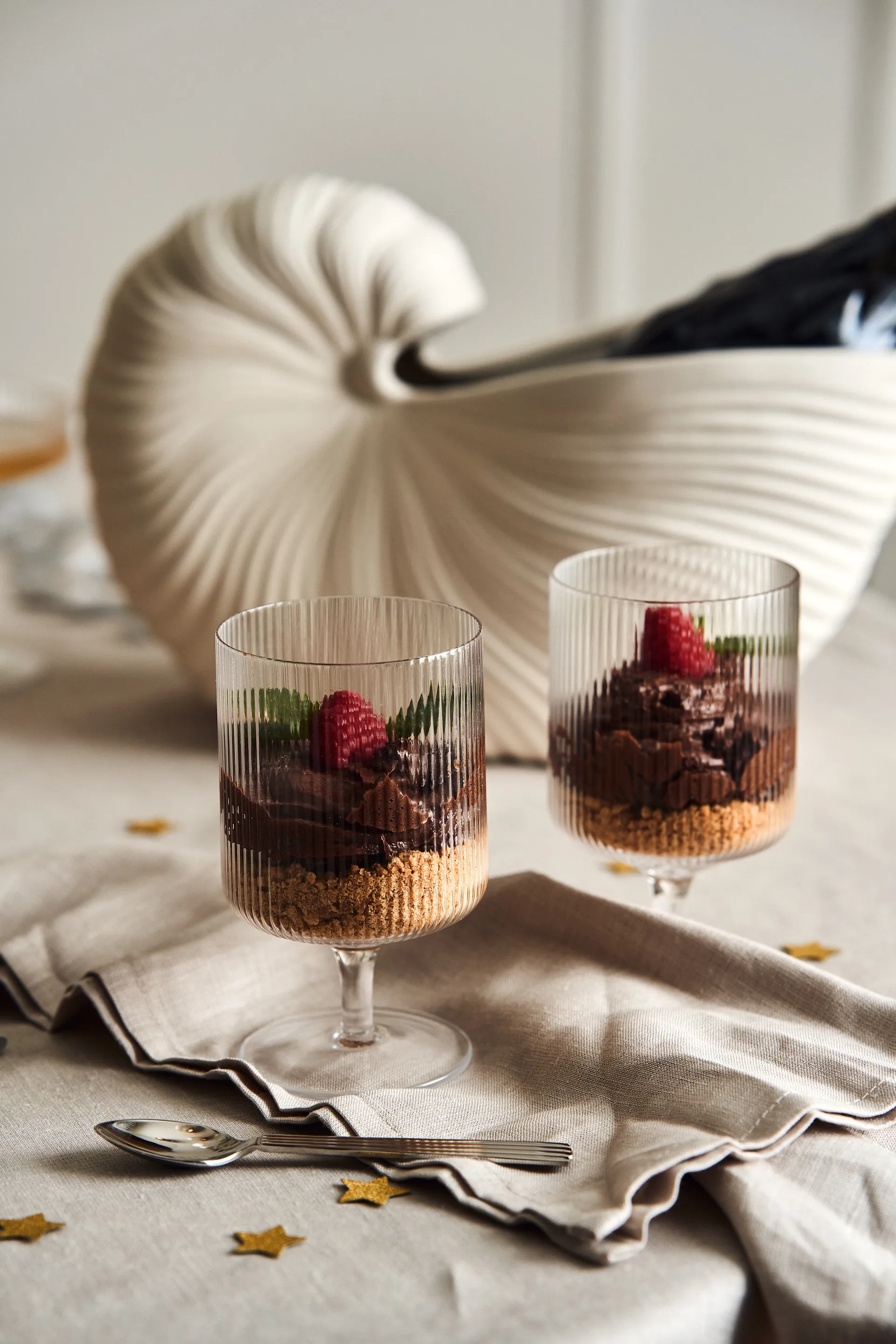 Ręcznik kuchenny Clean Linen 47x70 cm 2-pak, Greige Scandi Living