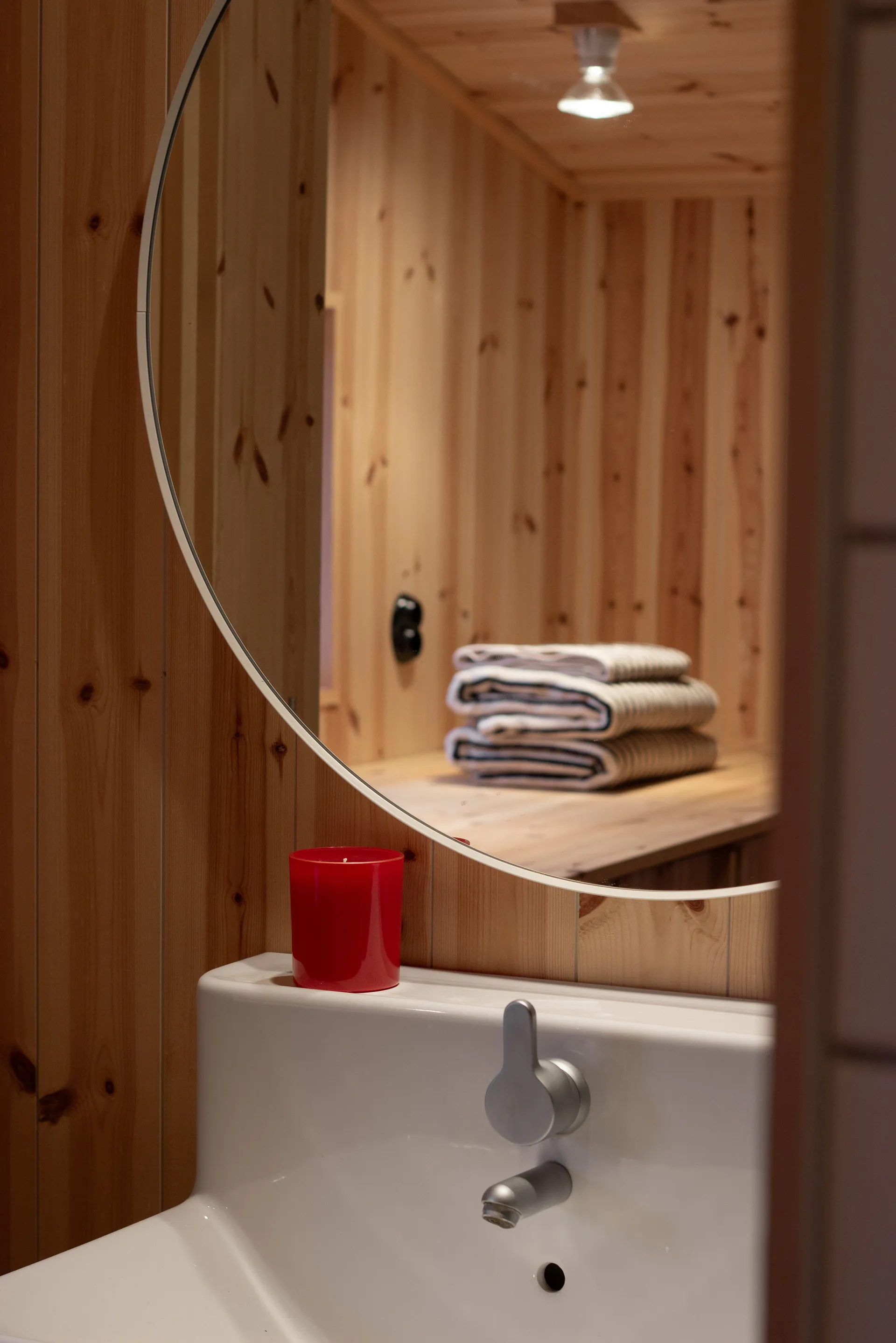 Ręczniki kąpielowe Drift 100x150 cm 2 szt. - Biało-czarny,  Scandi Living