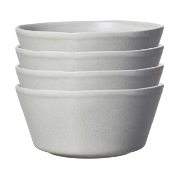 Sandsbro miska jasnoszara, Ø15 cm, 4-pak - Scandi Living