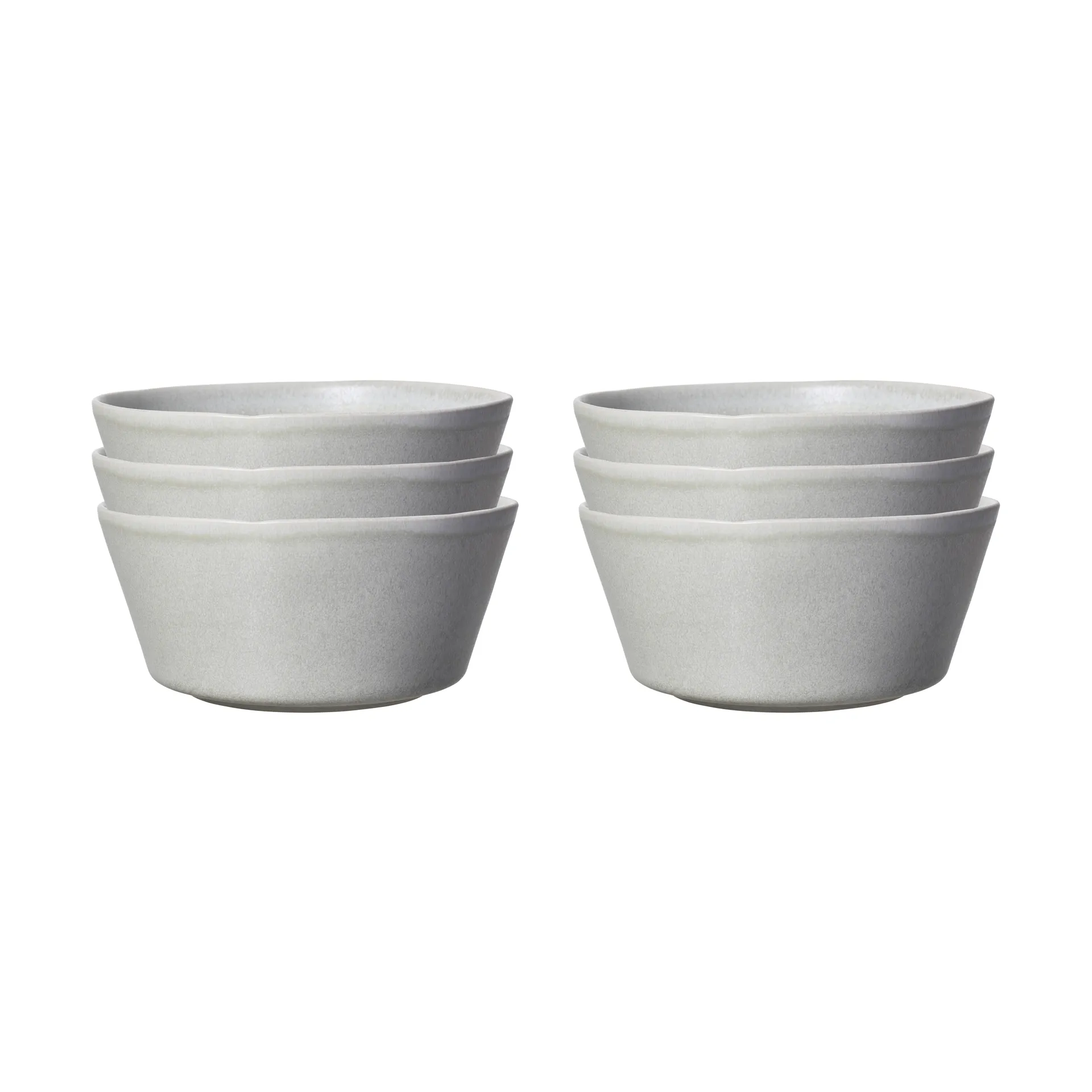 Sandsbro miska jasnoszara, Ø15 cm, 6-pak,  Scandi Living