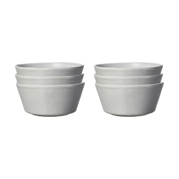 Sandsbro miska jasnoszara, Ø15 cm, 6-pak - Scandi Living