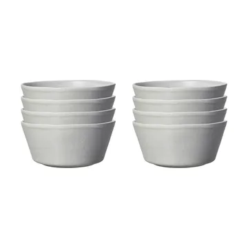 Sandsbro miska jasnoszara, Ø15 cm, 8-pak - Scandi Living