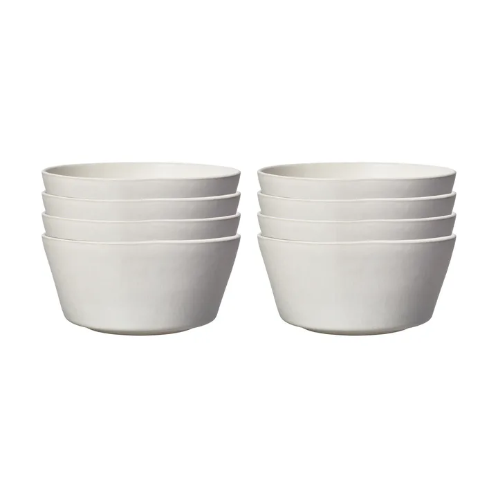Sandsbro miska offwhite, Ø15 cm, 8-pak - Scandi Living