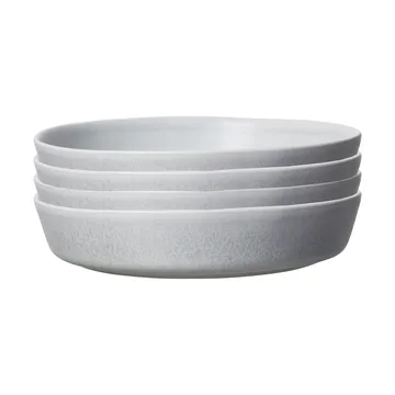 Sandsbro talerz głęboki jasnoszara, Ø23 cm, 4-pak - Scandi Living