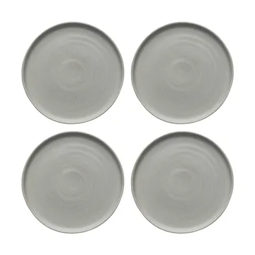 Sandsbro talerz jasnoszara, Ø20 cm, 4-pak - Scandi Living