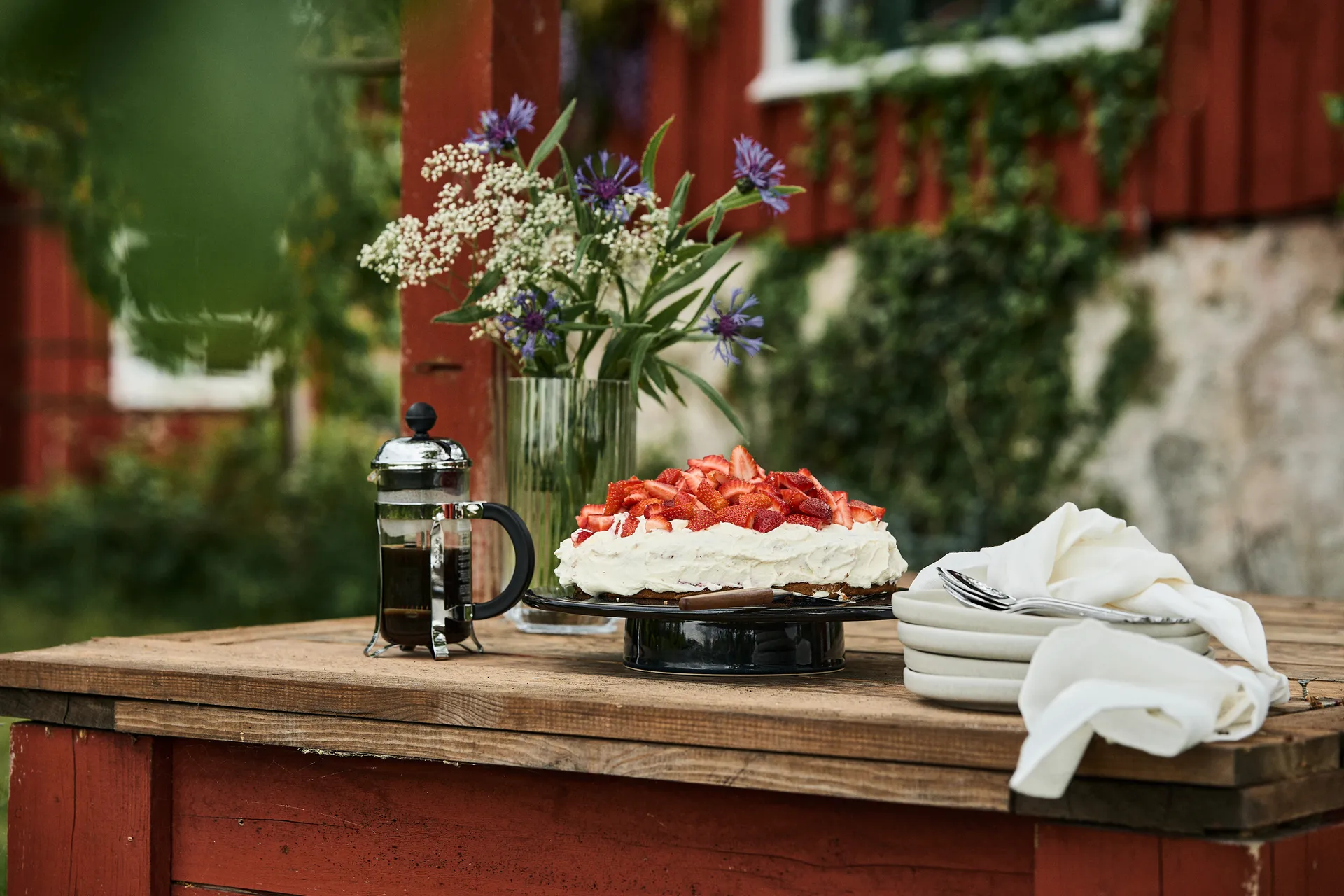 Sandsbro talerz jasnoszara, Ø20 cm, 6-pak Scandi Living