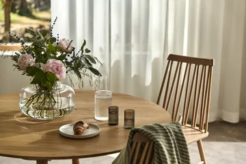 Sandsbro talerz offwhite, Ø20 cm, 4-pak - Scandi Living