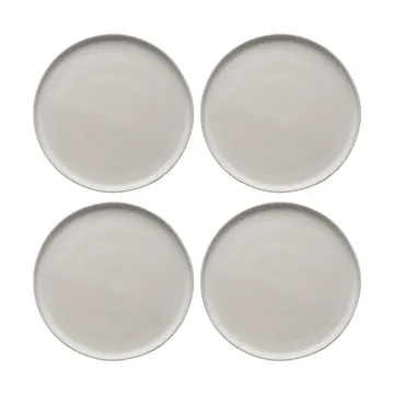Sandsbro talerz offwhite, Ø26 cm, 4-pak - Scandi Living