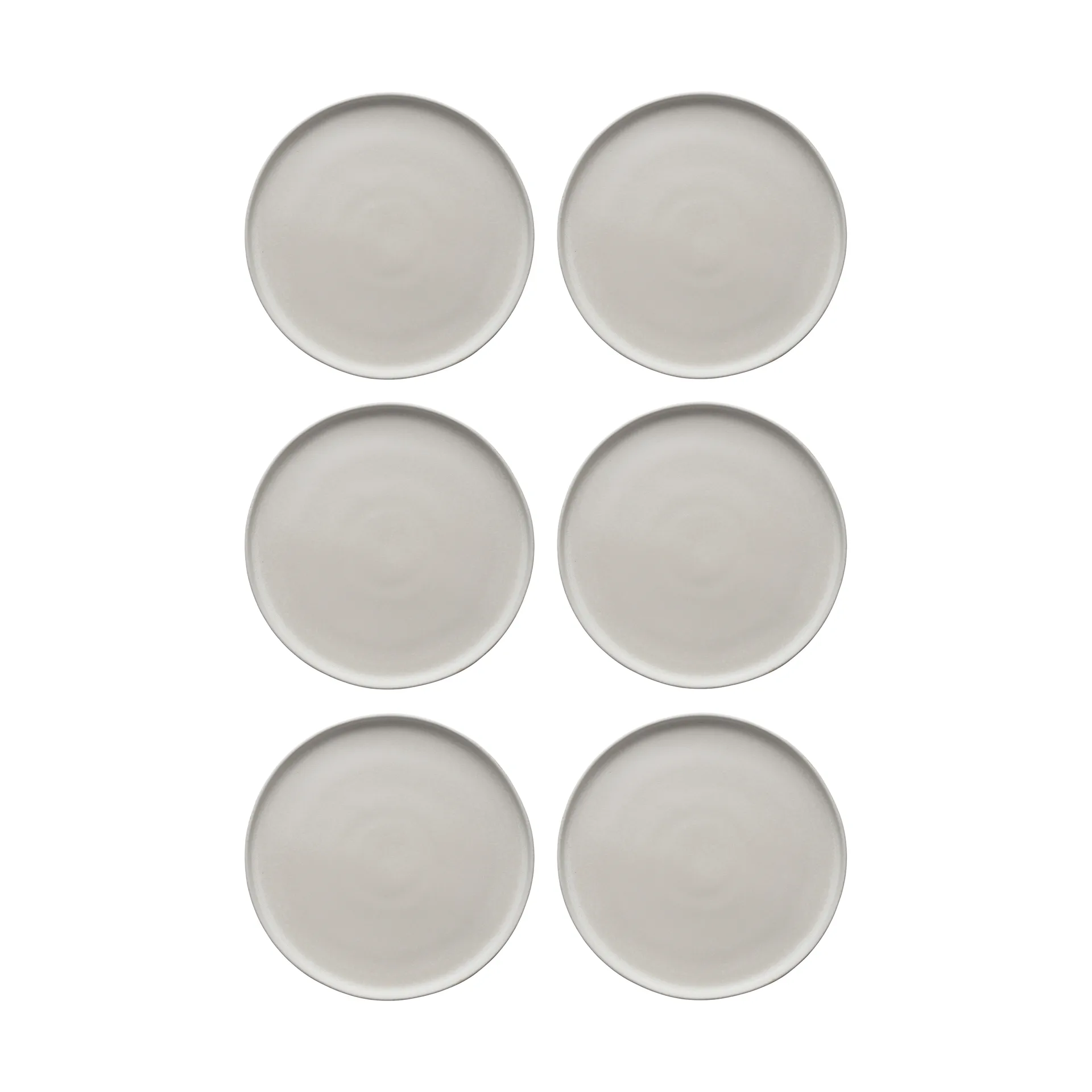 Sandsbro talerz offwhite, Ø26 cm, 6-pak,  Scandi Living
